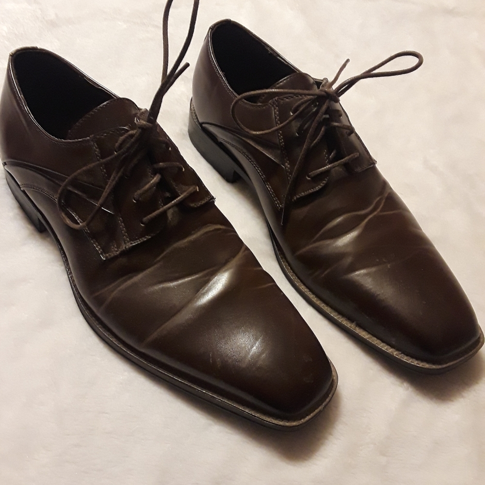 Jarman sz 10m brown dress shoes